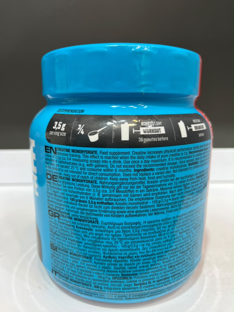 کراتین مونوهیدرات ناترند ۳۰۰ گرمی بدون طمع - تصویر 3