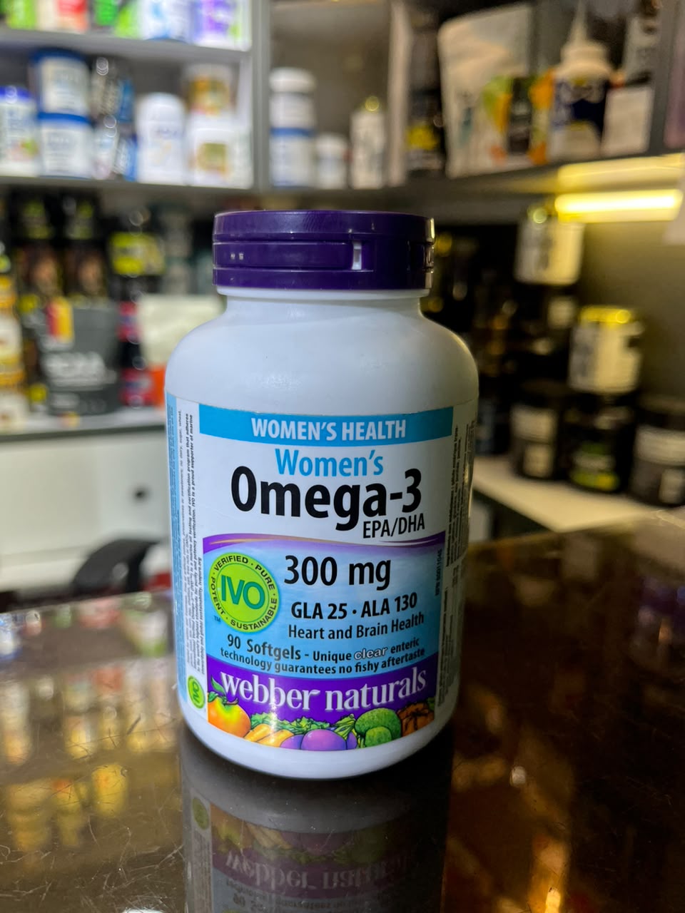 امگا سه زنان وبر (Webber Naturals Omega-3 for Women) to