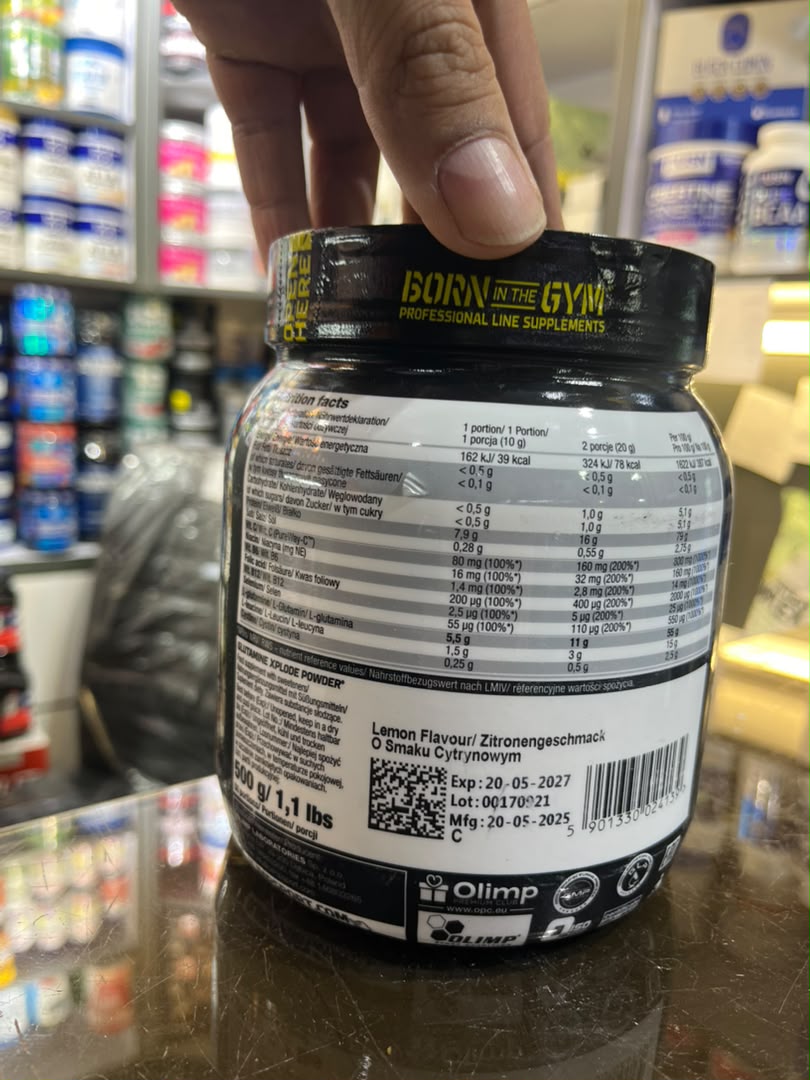 گلوتامین اکسپلود ترکیبی الیمپ 500 گرمی (Olimp Glutamine Xplode) - تصویر 3