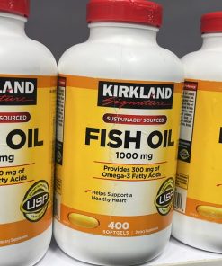 روغن ماهی  کیرکلند ۱۰۰۰ میلی‌گرم ۴۰۰ عددی (Kirkland Signature Fish Oil 1000 mg)