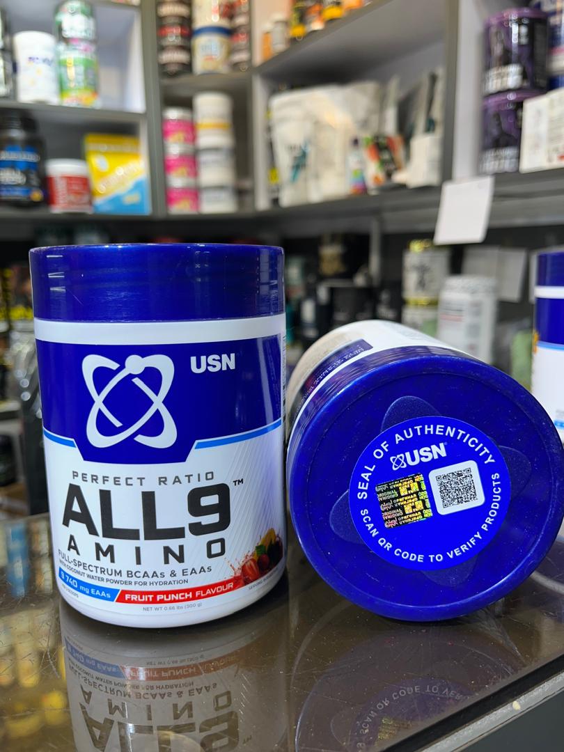 آمینو ALL9 یو اس ان ۳۳۰ گرمی طعم نوشابه (USN All 9 Amino)