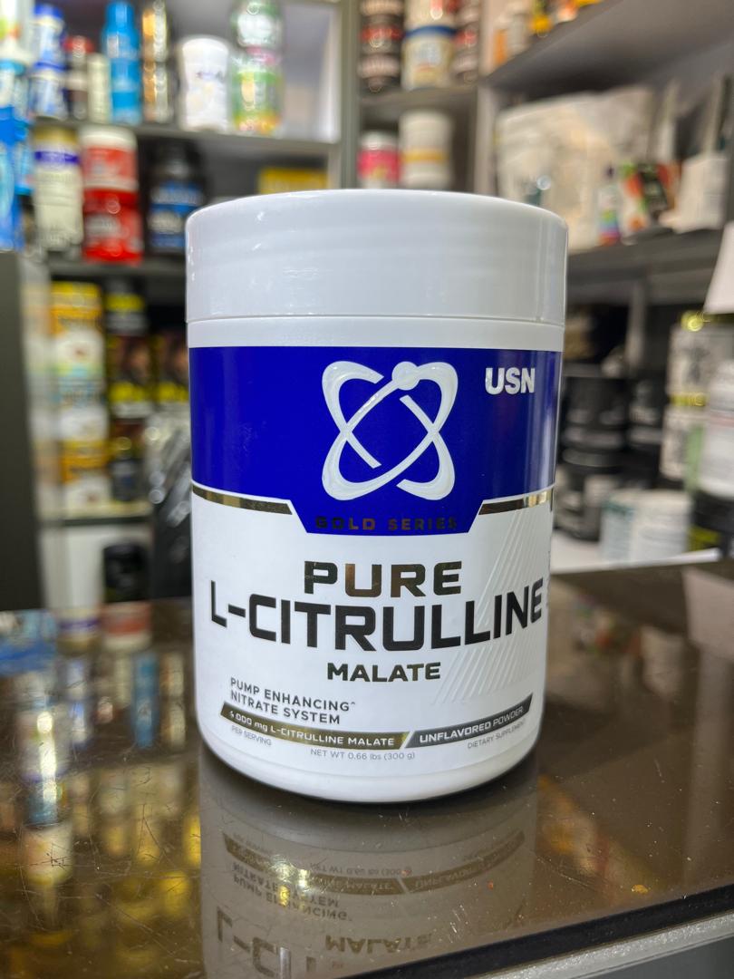 سیترولین مالات پیور یو اس ان ۳۰۰ گرمی (USN Pure L-Citrulline Malate)