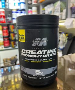 کراتین پلاتینیوم ۴۰۰ گرم ماسل  چک کد دار - Creatine MT 100%